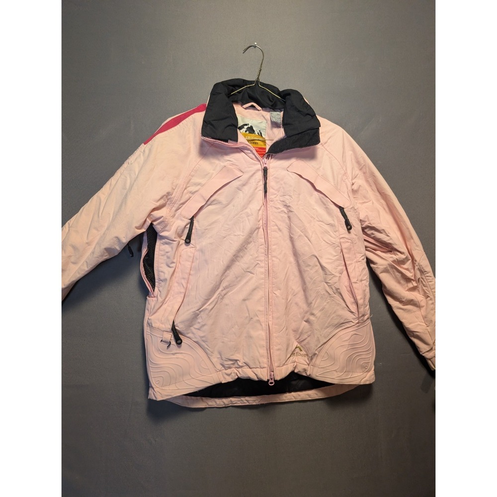 Polar Edge Gold Series Ski Jacket Womens S Pink Water Resistant Full Zip Snow